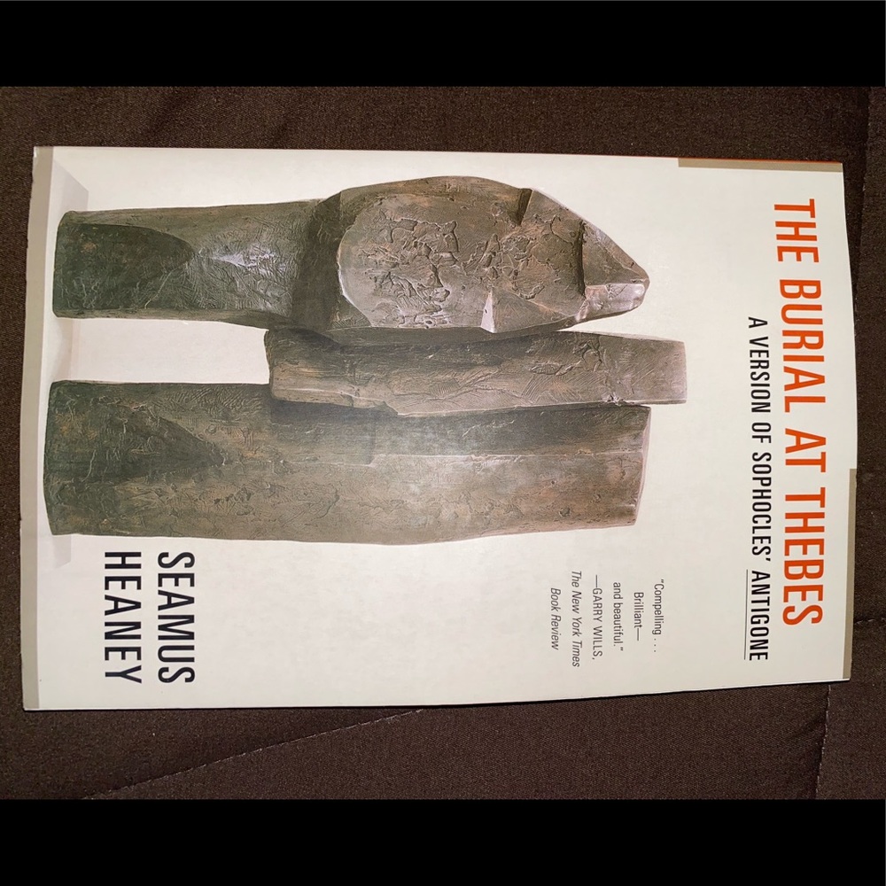 The Burial at Thebes book